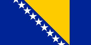 Bosnia & Herzegovina flag